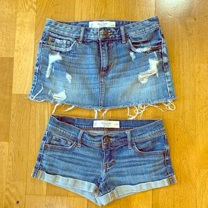Jean shorts